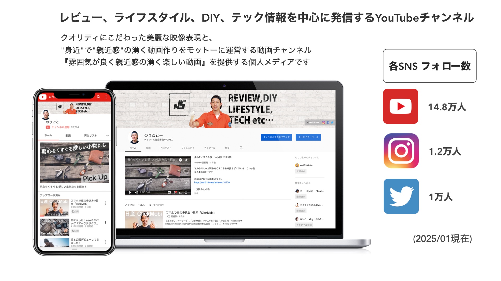 YouTube.ch　のりごとーインフォ